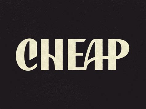 Cheap | Cheap, Dribbble, Retail logos