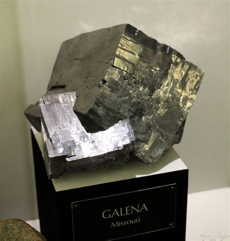 Galena Cubes | Some cube of galena growing together at the C… | Flickr