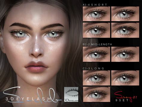 Sims 4 cc makeup eyelashes - vsamonkeys