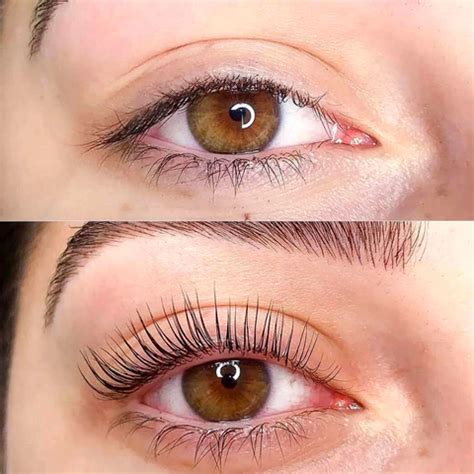 Eyelash Lift: Before and After