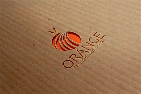 Orange Logo | Orange logo, Custom logo design, Logo design