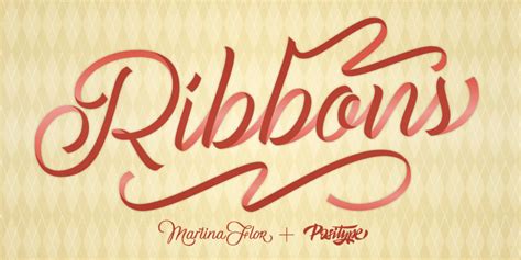 Ribbons Font - Free Font