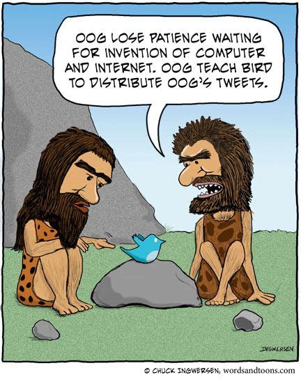 Posts about caveman cartoon on Words and Toons