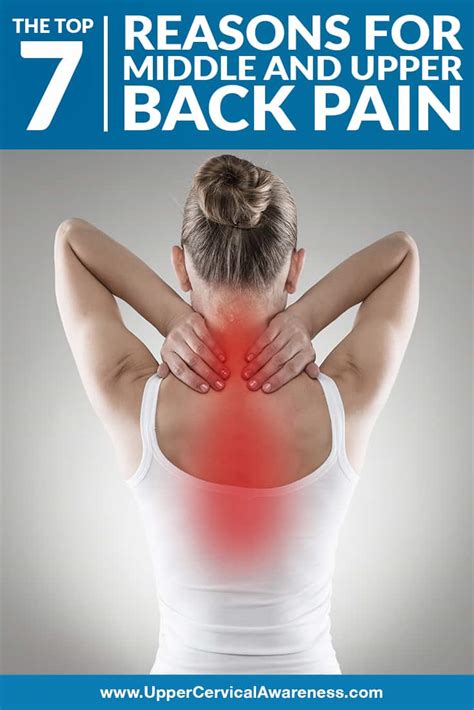 7 Main Causes of Middle and Upper Back Pain & Find Results