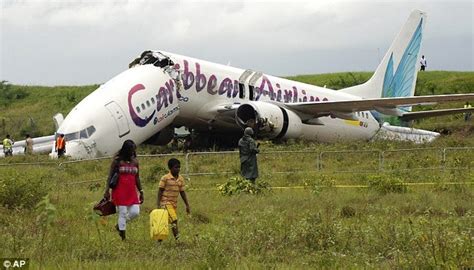 164 Escape Death in Caribbean Airline Crash | Welcome to Linda Ikeji's Blog