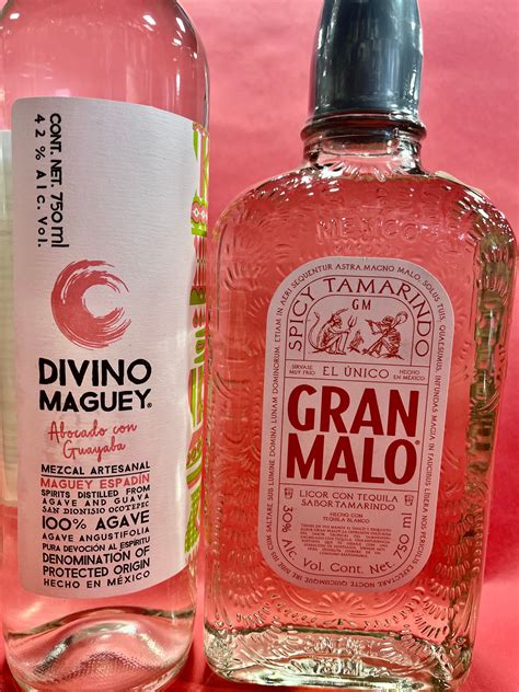 Gran Malo Tamarindo Tequila & Divino Maguey Avocado Guayaba Mezcal (Co – Sunset Liquor