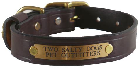 Huntsman Dog Collar - Bridle Leather