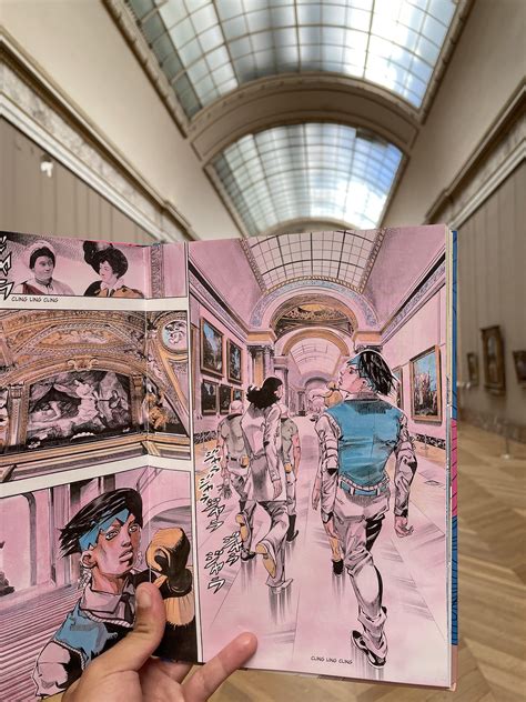 I brought Rohan at the Louvre at the Louvre : r/StardustCrusaders