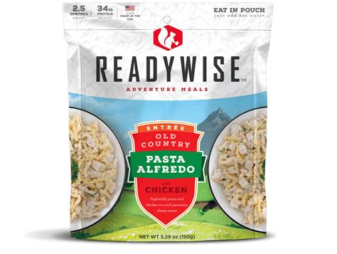 Old Country Pasta Alfredo With Chicken - 6 Count Case - ReadyWise ...