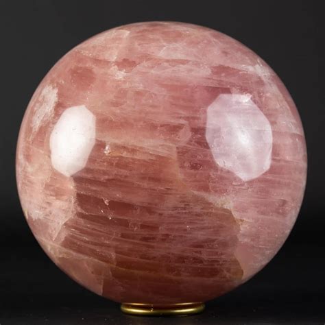 Rose quartz sphere - Catawiki