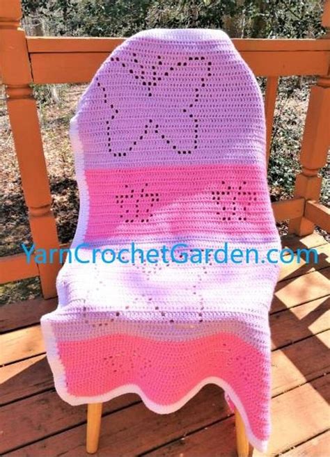 Crochet Pattern Butterfly Blanket Easy for Beginner Crochet - Etsy