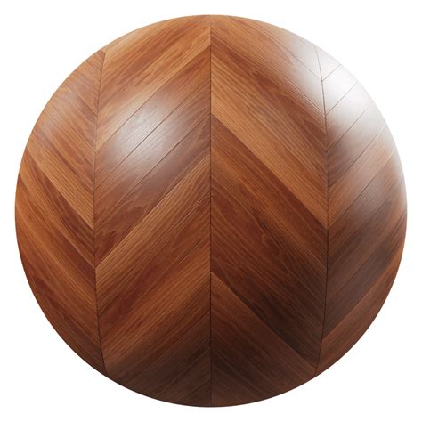 Natural Chevron Pattern Merbau Wood Flooring Texture - Poliigon