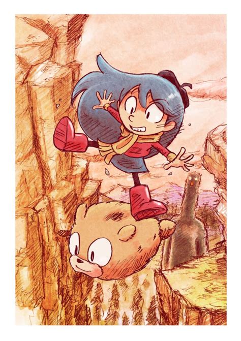 HILDA, Hilda, HildaTheSeries / Hilda Woff Ride - pixiv | キャラクターアート ...