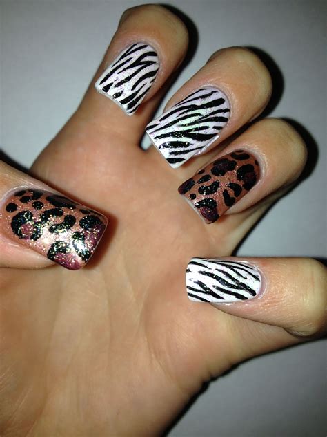 Animal print nails! | Nails, Animal print nails, Nail art