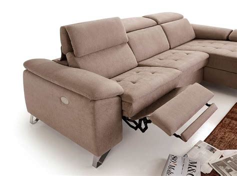 Modern Beige sectional sofa EF 017 | Fabric Sectional Sofas