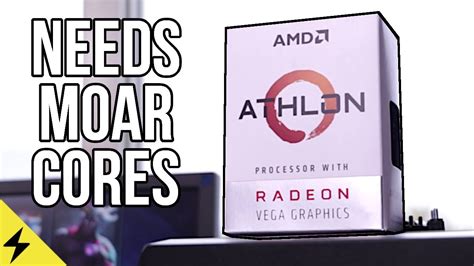 AMD Athlon 200GE Review & Benchmarks: Needs More Cores! - YouTube