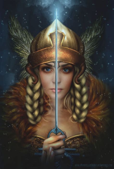 Valkyrie by Donatella Drago. | Norse, Warrior woman, Norse mythology