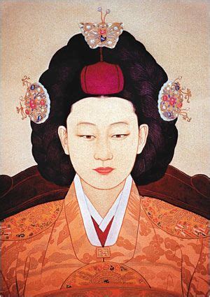 When Queen Min, of Korea, was murdered and her body burned by the Japanese in 1895, the Koreans ...