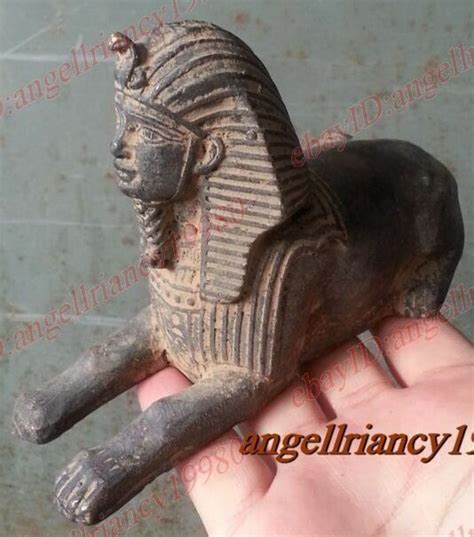 Old Vintage Shang dynasty bronze Egypt Pyramids Sphinx Statue peace Statues | eBay