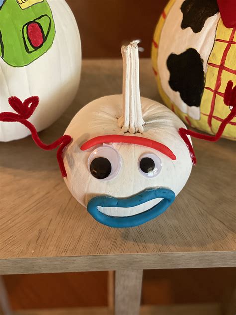 Forky pumpkin | Halloween crafts, Christmas ornaments, Novelty christmas