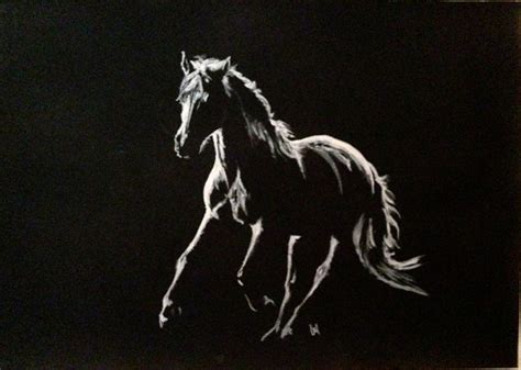 Horse Silhouette Painting at PaintingValley.com | Explore collection of Horse Silhouette Painting