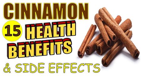 15 Cinnamon Health Benefits & Side Effects including Weight Loss ...