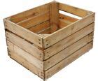 Wooden Crate Boxes Storage Apple Fruit Plain Wood Box Craft Crates Furniture | eBay