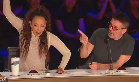 America's Got Talent judge Mel B steals act from fuming Simon Cowell ...