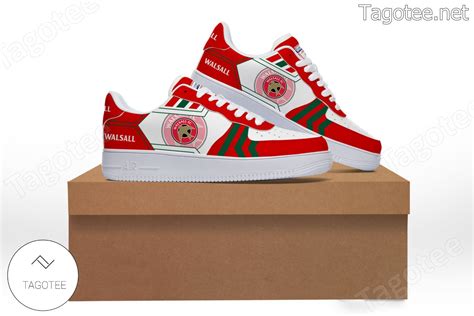 Walsall FC Logo Air Force 1 Shoes - Tagotee