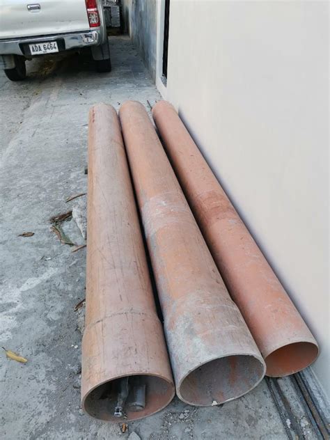 Large PVC pipes 1 foot in diameter 3 pcs, Commercial & Industrial, Construction & Building ...