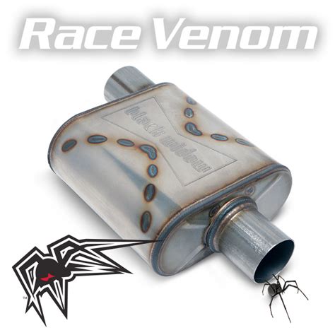 Black Widow Race Venom Exhaust Muffler