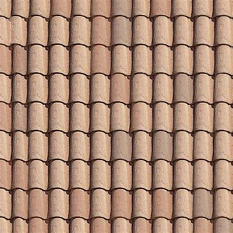 Clay Tile Roof Texture Seamless