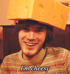 Felix Kjellburg, AKA PewDiePie wait who sends him a cheese hat like ...