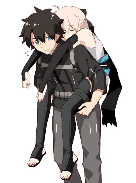 A piggyback ride for Okita-san : r/fatestaynight