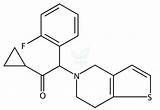 普拉格雷杂质 2 Desacetoxy Prasugrel/5αCyclopropylcarbonyl Fluorobenzyl 4  sketch template