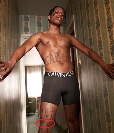 Asap Rocky Tattoos - Learn the Entire Meanings of Stomach Tattoo and Hand Tattoo | Glamour Fame