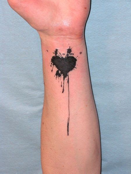 black heart tattoo designs - Marita Bloom