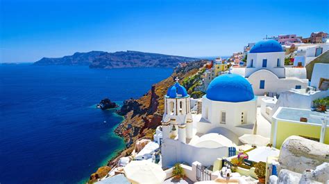 Santorini Greece Wallpapers - Top Free Santorini Greece Backgrounds - WallpaperAccess