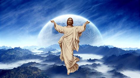 Ascension Heaven Christ Jesus Gospel HD Easter Wallpapers | HD ...