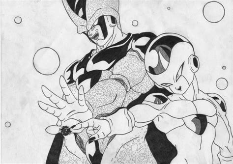 from db(gt) - Cell and Frieza Fan Art (9493009) - Fanpop