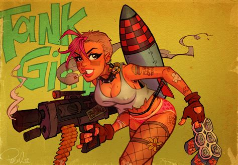 Tank Girl Fan Art by Blitz Cadet