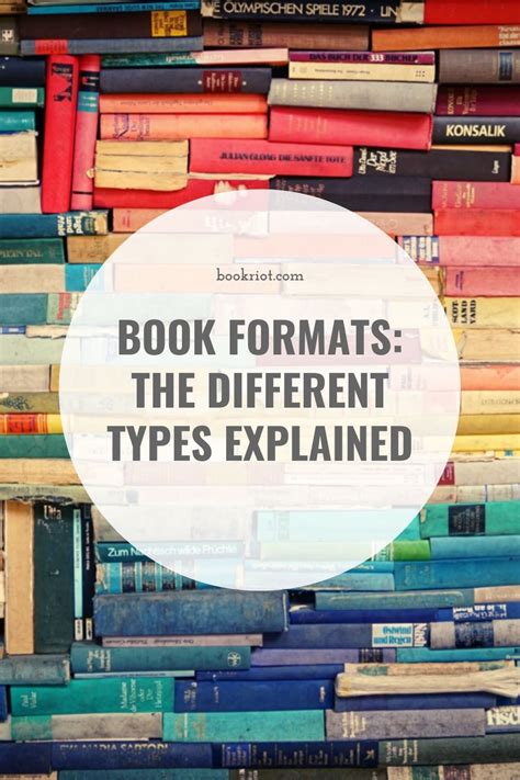 Book Formats: The Different Types Explained