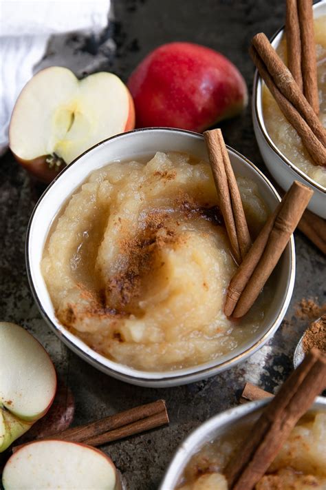 Homemade Applesauce Recipe - The Forked Spoon