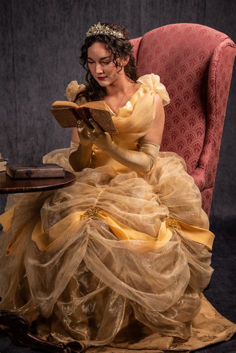 Belle Gold Dress – The Magical Wardrobe | Formally Costume Gallery