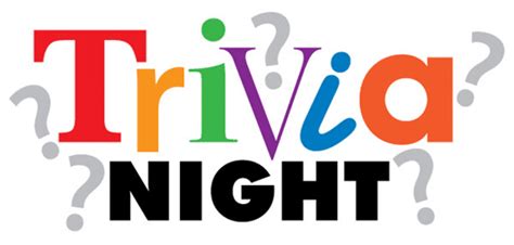 Adult Trivia Night Social Event Saturday, August 25th