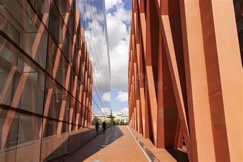 Museum of Human Evolution in Burgos, Spain Editorial Image - Image of walking, facade: 232512420