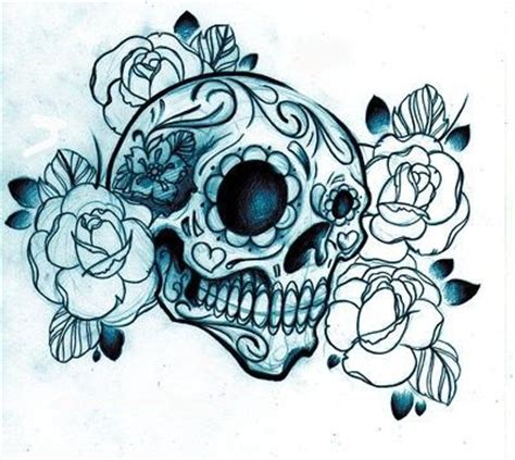 90 Nine Tattoo Designs - New School Tattoo Designs | Skull tattoos, Skull tattoo design, Sugar ...