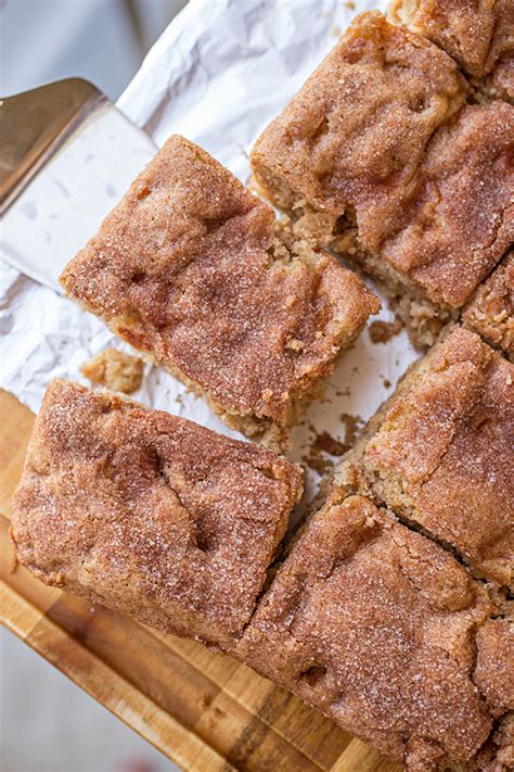 Apple and Brown Sugar Snickerdoodle Cake