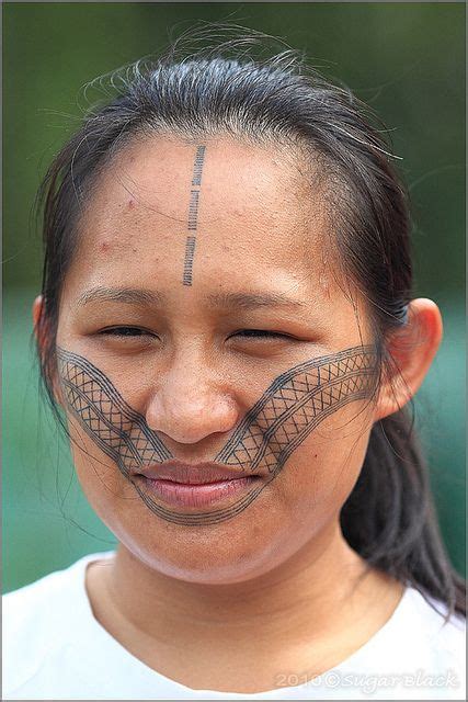 Tattoo on Face// is The Tayal/Atayal Tradition Symbolizing adulthood, Taiwan's First Nations ...