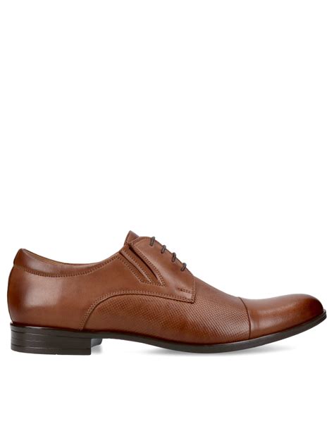 Men’s brown shoes Lukas, Conhpol - Polish production, CE6374-01, Derby, Konopka Shoes